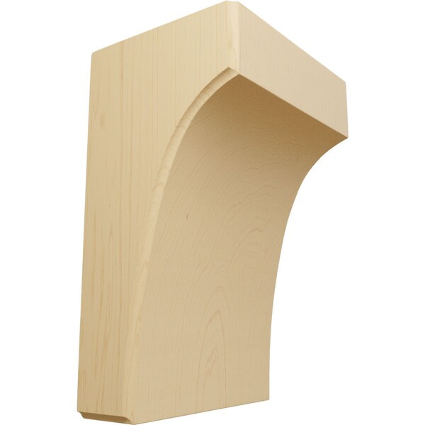 Ekena Millwork 5 1/4"W x 4"D x 8"H Clarksville Bracket, Alder BKTW05X04X08CVAL - main